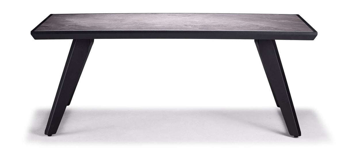 Drake 43.5" Coffee Table- Black, Grey