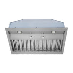 Hauslane Stainless Steel 30" 800 CFM Range Hood Insert - IN-R200SS-30