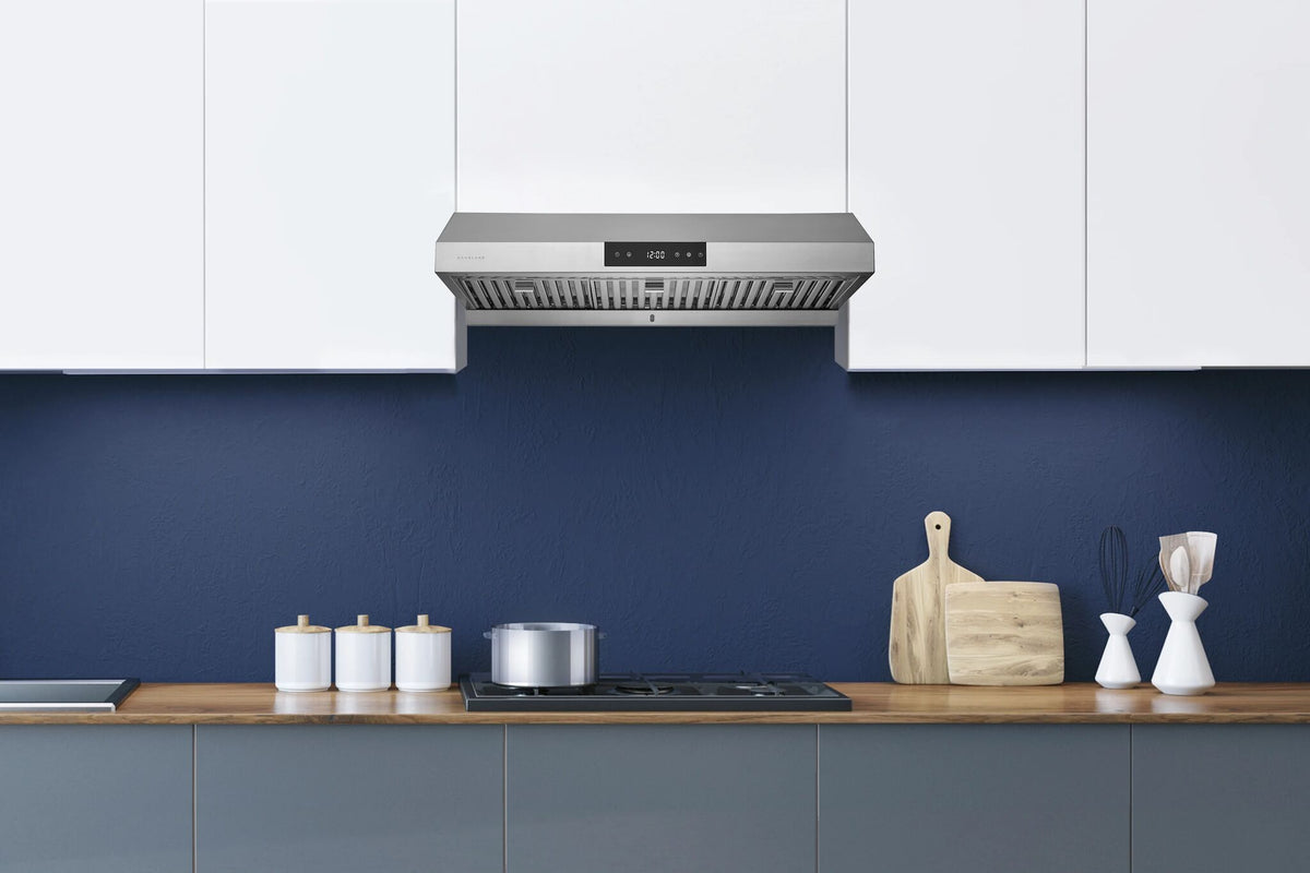 Hauslane Stainless Steel 30" 860 CFM Under Cabinet Range Hood - UC-PS18SS-30