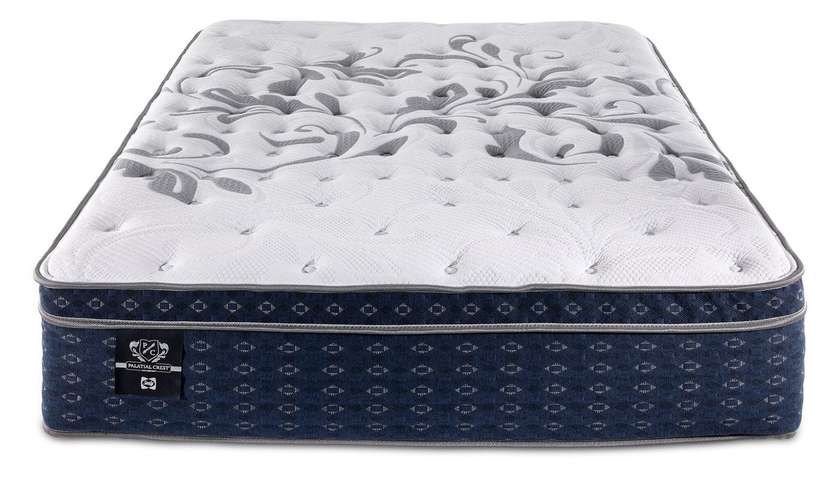 Sealy Posturepedic® Palatial Crest® Kamden Medium Eurotop Queen Mattress and Boxspring Set