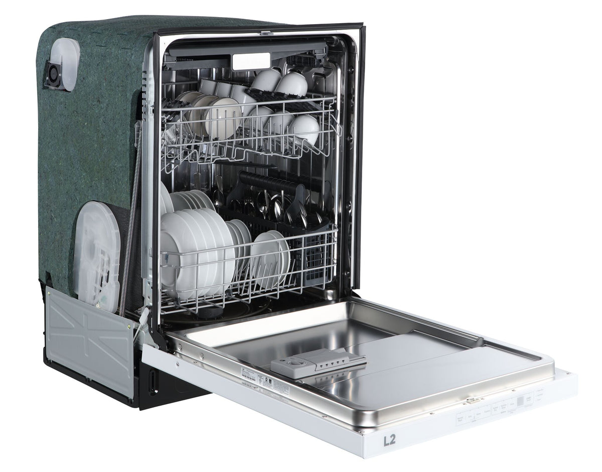 L2 White Smart Dishwasher with Sensor (52 dBA) - LDT24B12AWW