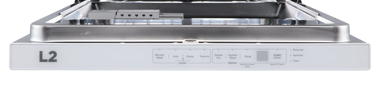 L2 White Smart Dishwasher with Sensor (52 dBA) - LDT24B12AWW