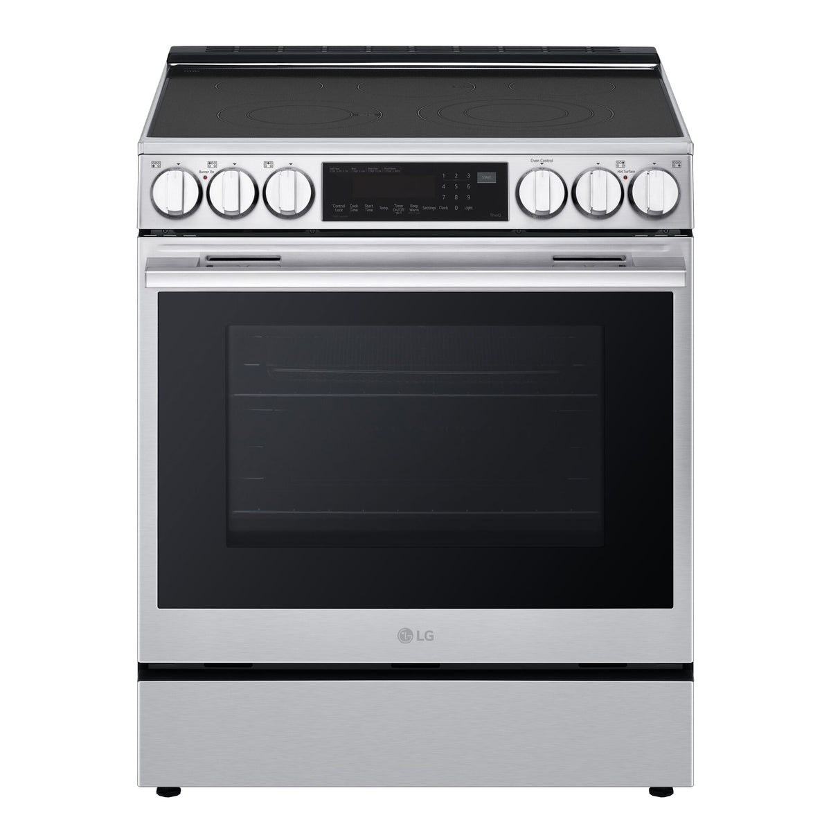 LG Smudge Resistant Stainless Steel Smart Electric Slide-In Range (6.3 Cu.Ft) - LSEL6335XE