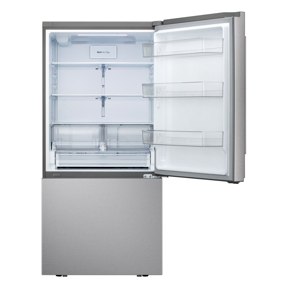 LG 33" 25.5 Cu. Ft. Smudge-Resistant Stainless Steel Smart Bottom Freezer Refrigerator with Built-In Ice Maker - LB26H2200S