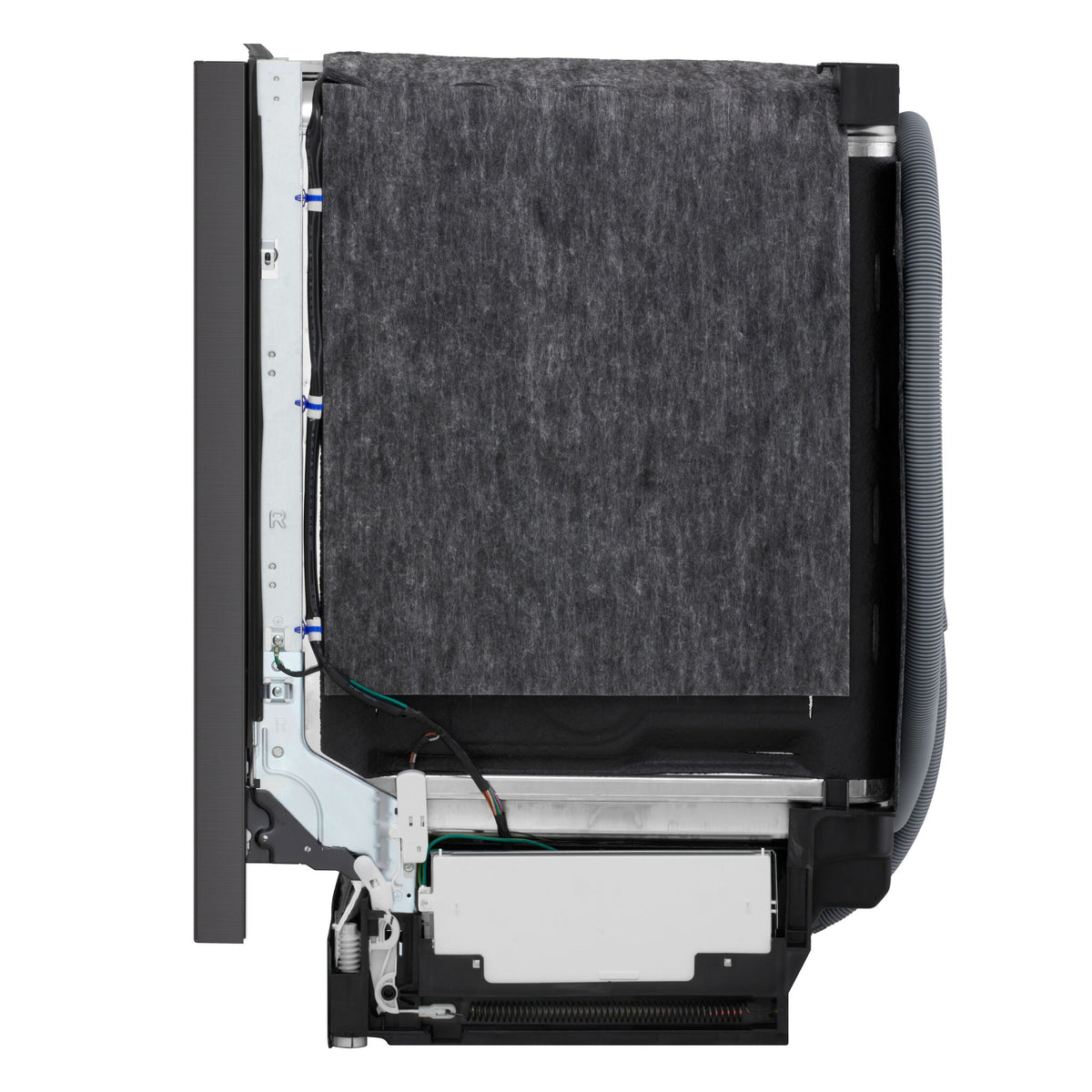 LG Smudge Resistant Black Stainless Steel 46dB Top Control Dishwasher with FlushFit™ Design, QuadWash® Pro and AutoVentDry™ - LDNPQ555D
