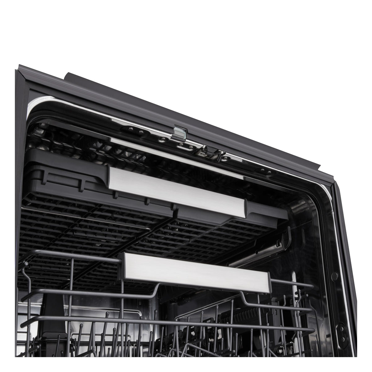 LG Smudge Resistant Black Stainless Steel 46dB Top Control Dishwasher with FlushFit™ Design, QuadWash® Pro and AutoVentDry™ - LDNPQ555D