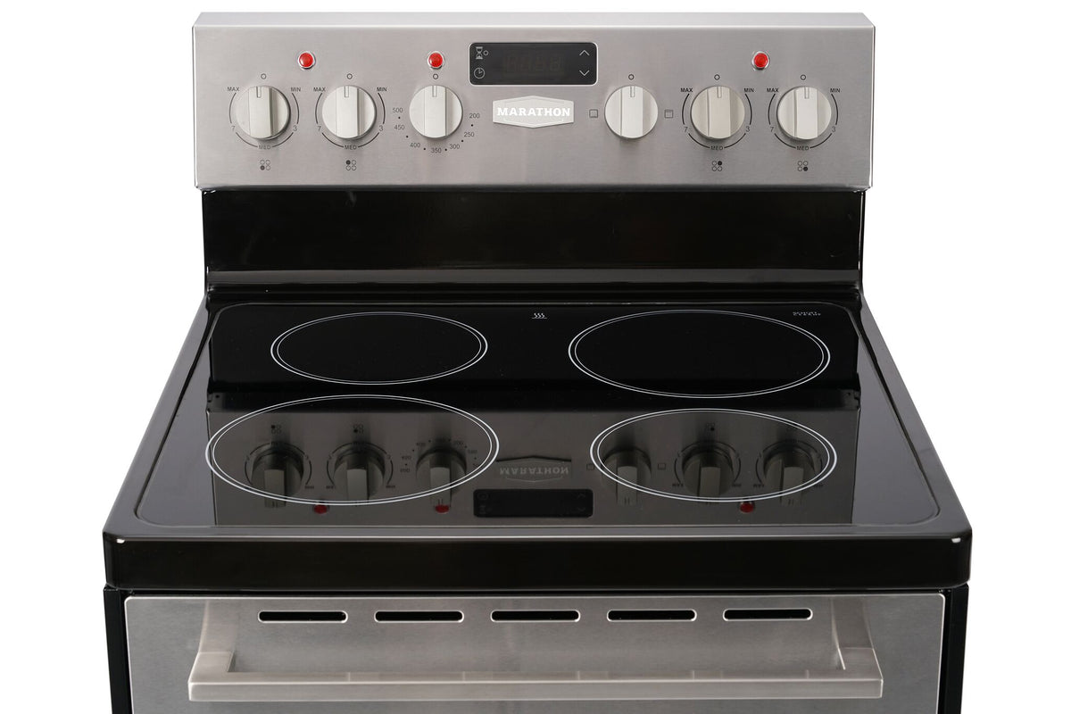 Marathon Stainless Steel Schott Ceran® Smooth top Electric Range (2.7 cu.ft.) - MER245SS-2