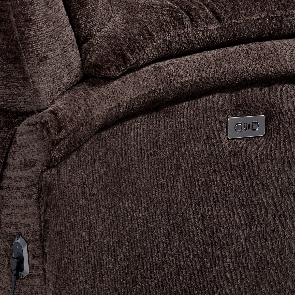 Maxwell 5-Piece Power Reclining Sectional - Brown