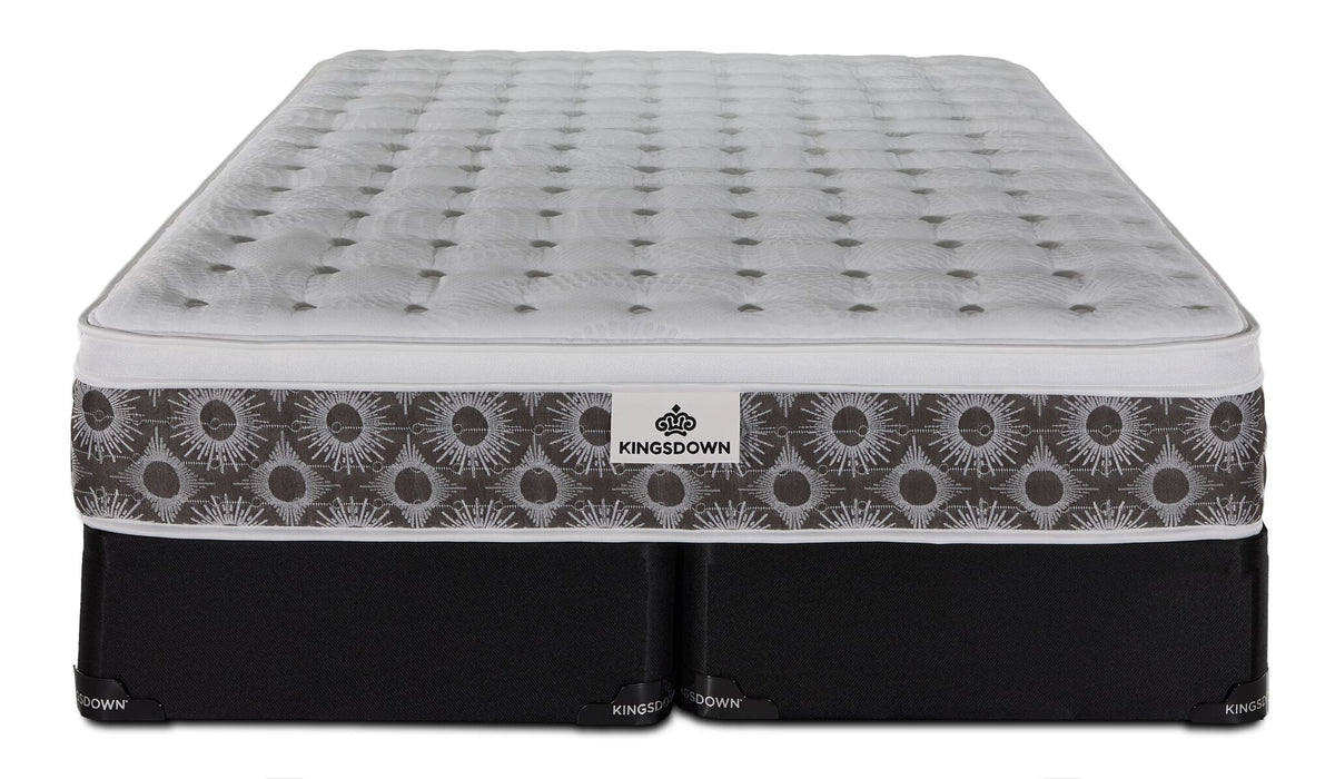 Kingsdown Merritt Medium Euro Top King Mattress and Split Boxspring Set