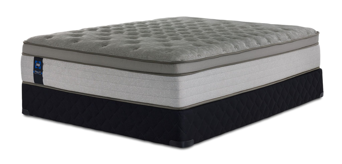 Sealy Posturepedic® Plus Sterling Milana II Luxury Plush Eurotop Full Mattress and Boxspring Set