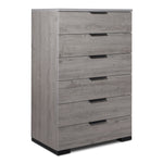 In Full Bloom - Monaco 5-Drawer Chest - Grey