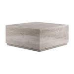 In Full Bloom - Monaco 35" Coffee Table - Grey