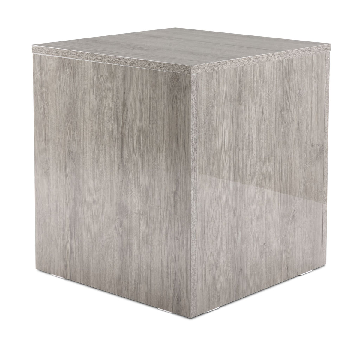 In Full Bloom - Monaco 20" End Table - Grey