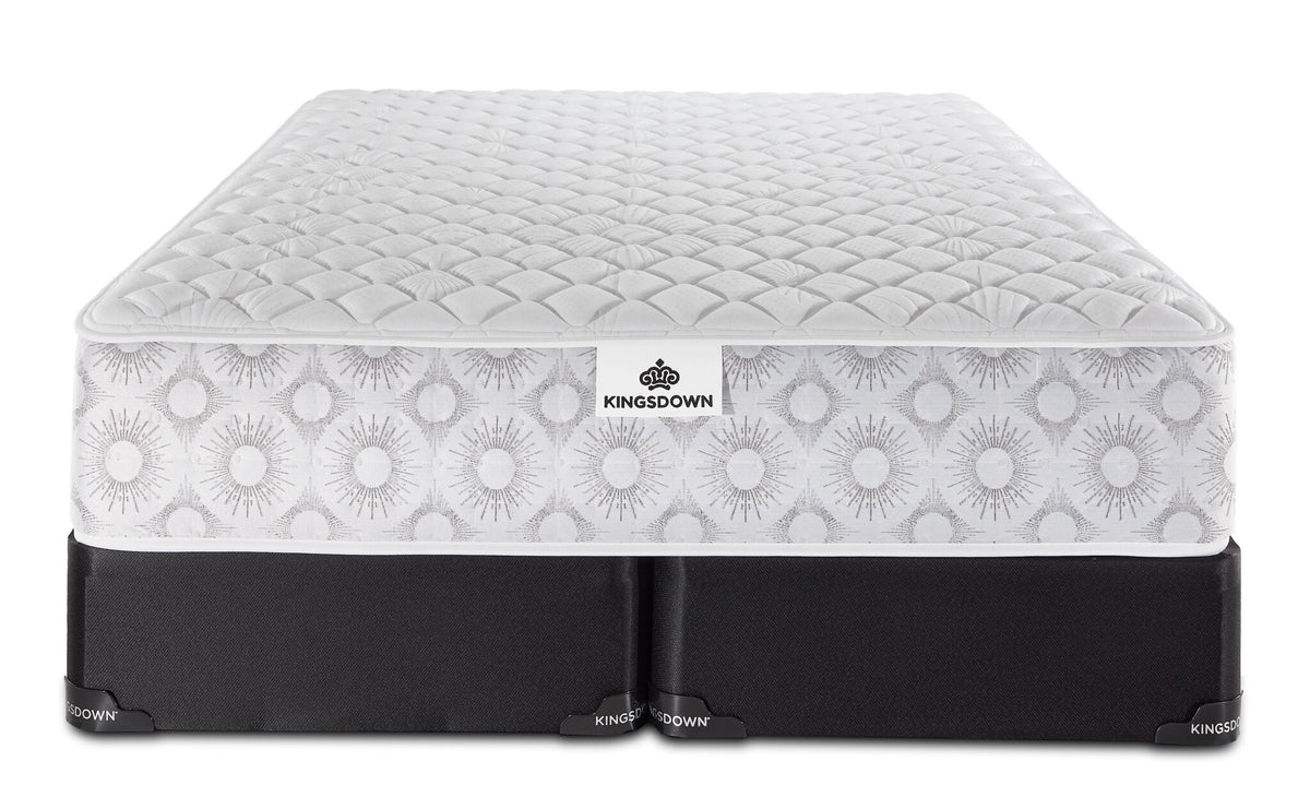 Kingsdown Odessa Firm Tight Top King Mattress and Split Boxspring Set