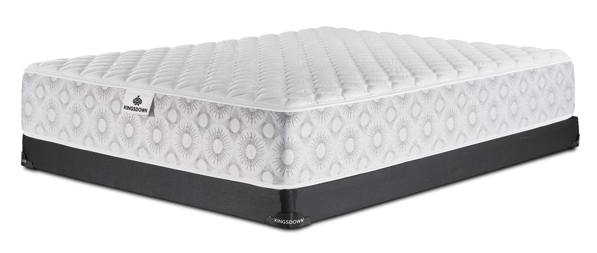 Kingsdown Odessa Firm Tight Top Twin Mattress and Low Profile Boxspring Set