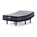 Kingsdown Percy Medium Euro Top Full Mattress and L2 Motion Pro Adjustable Base