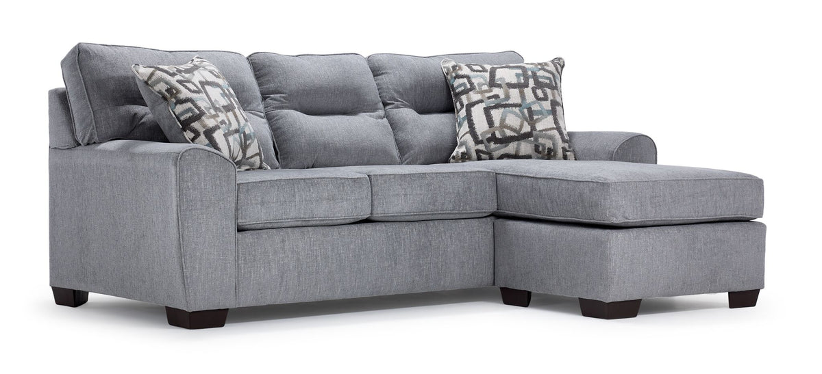 Mackay Reversible Chaise Sofa - Grey