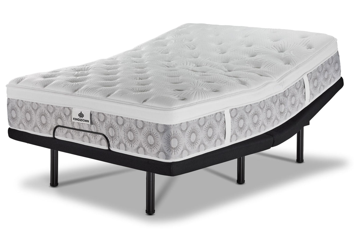 Kingsdown Rothwell Medium Euro Top King Mattress and L2 Pro Adjustable Base