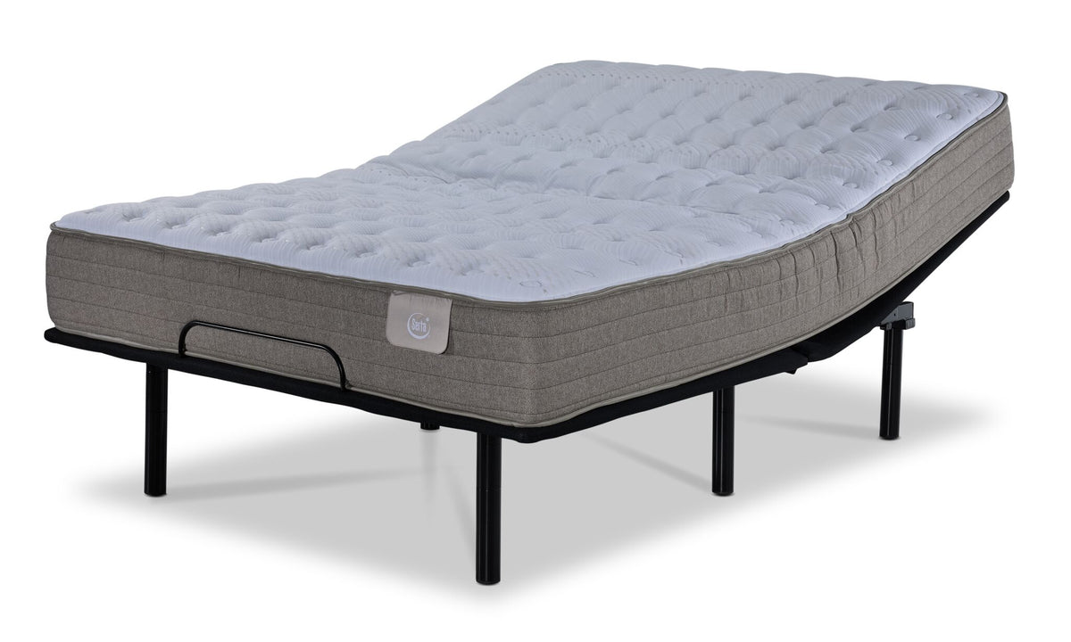 Serta® Panama Firm Queen Mattress and L2 Motion Adjustable Base