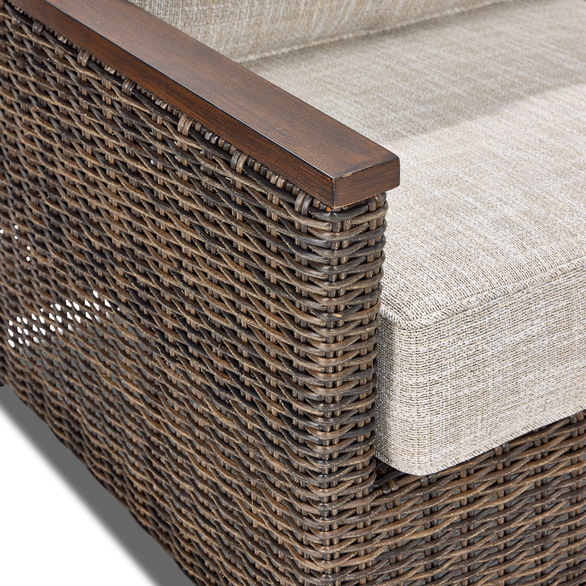Solstice Outdoor Sofa - Antique Brown