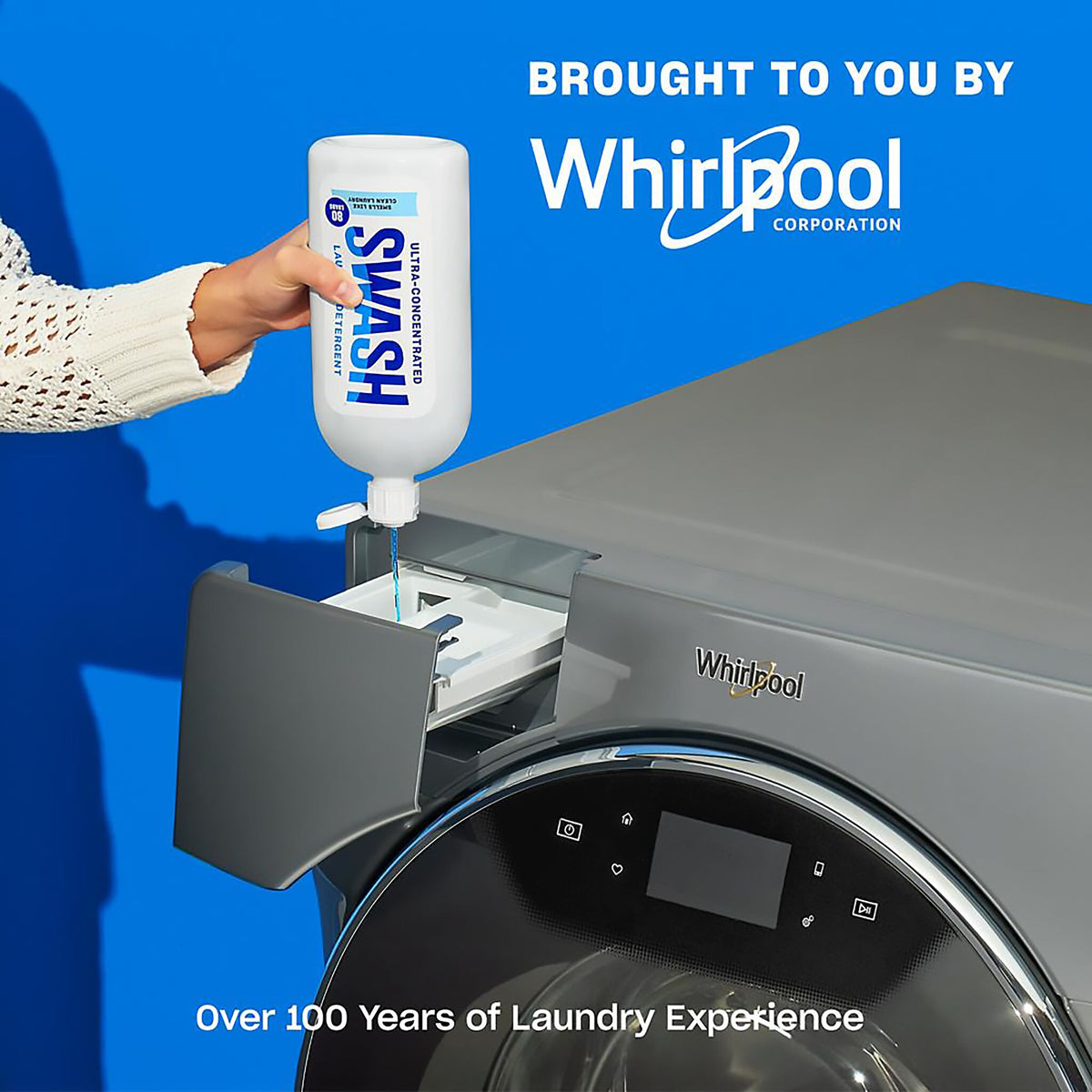 Swash Smells Like Nothing Liquid Laundry Detergent - SWHLDLFF2BS--