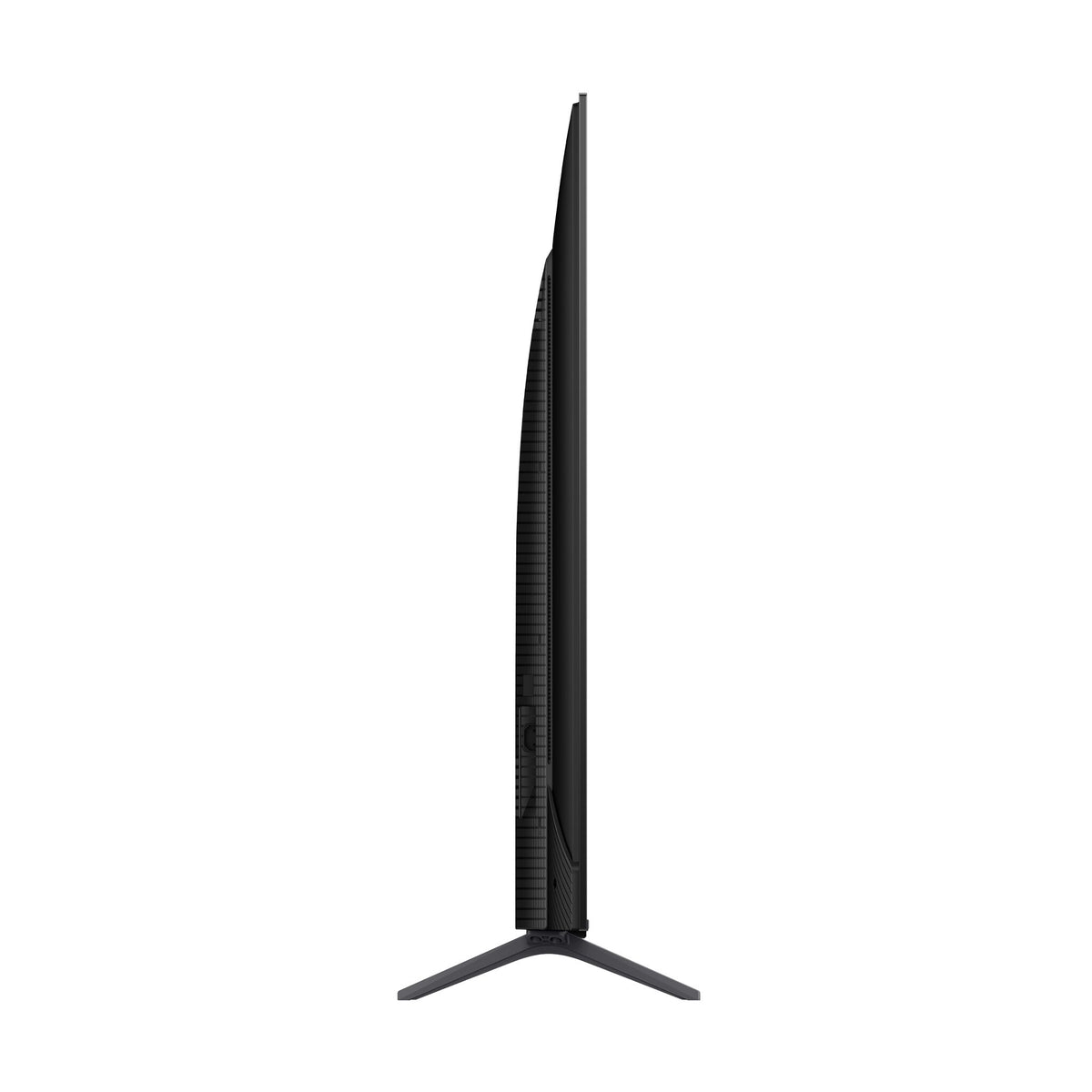 Side profile view showing ultra-slim bezel of TCL 65-inch 4K QLED TV