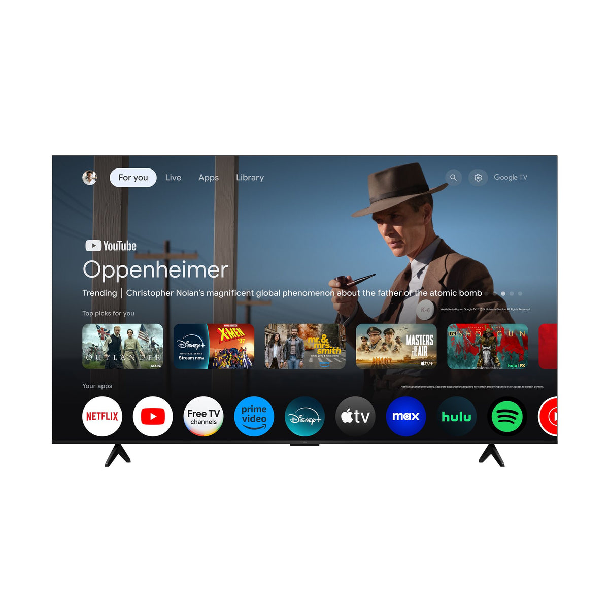 TCL 85" S45K Series 4K UHD HDR LED Smart TV with Google TV - 85S45K