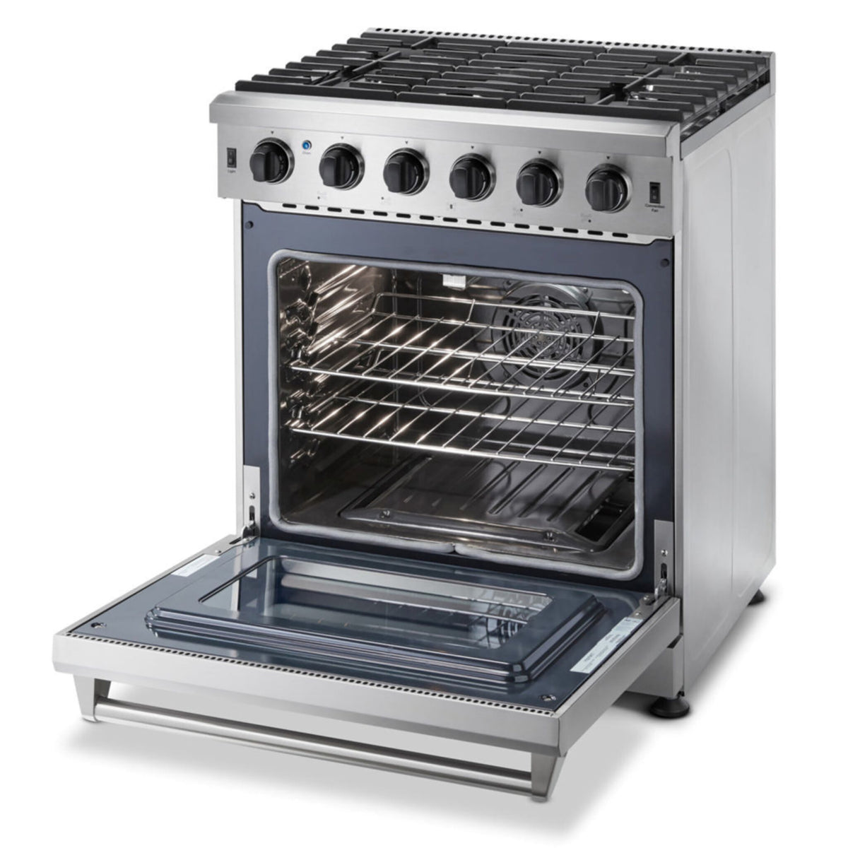 Thor Kitchen Stainless Steel Freestanding Gas Range (4.55 cu.ft.) - LRG3001U