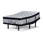 Kingsdown Vanguard Medium Euro Top Twin XL Mattress and L2 Motion Pro Adjustable Base