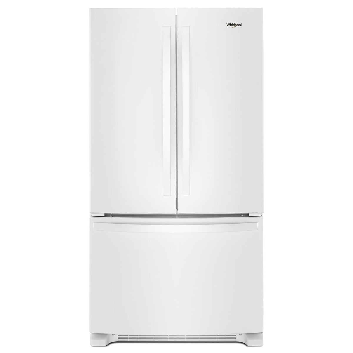 Whirlpool 35.75" 20 Cu. Ft. White French Door Refrigerator - WRFC2036RW