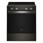 Whirlpool Black-on-Stainless Slide-In Electric Convection Range (5.3 cu.ft.) - YWSES5030SV