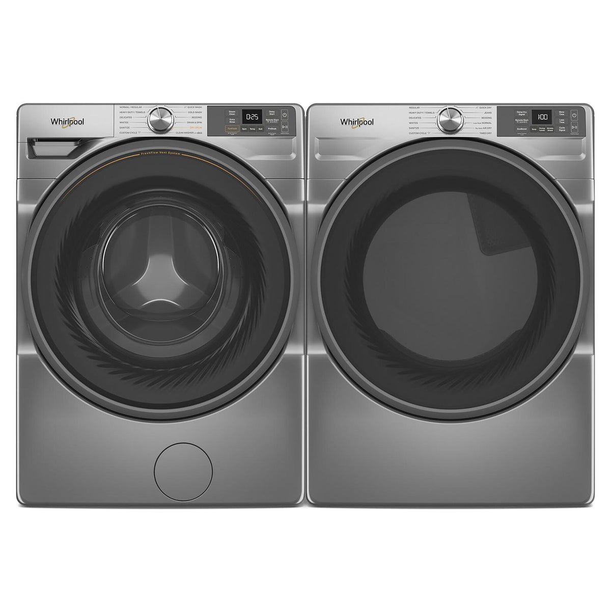 Whirlpool Radiant Silver Electric Dryer (7.4 Cu.Ft.) - YWED5720RR