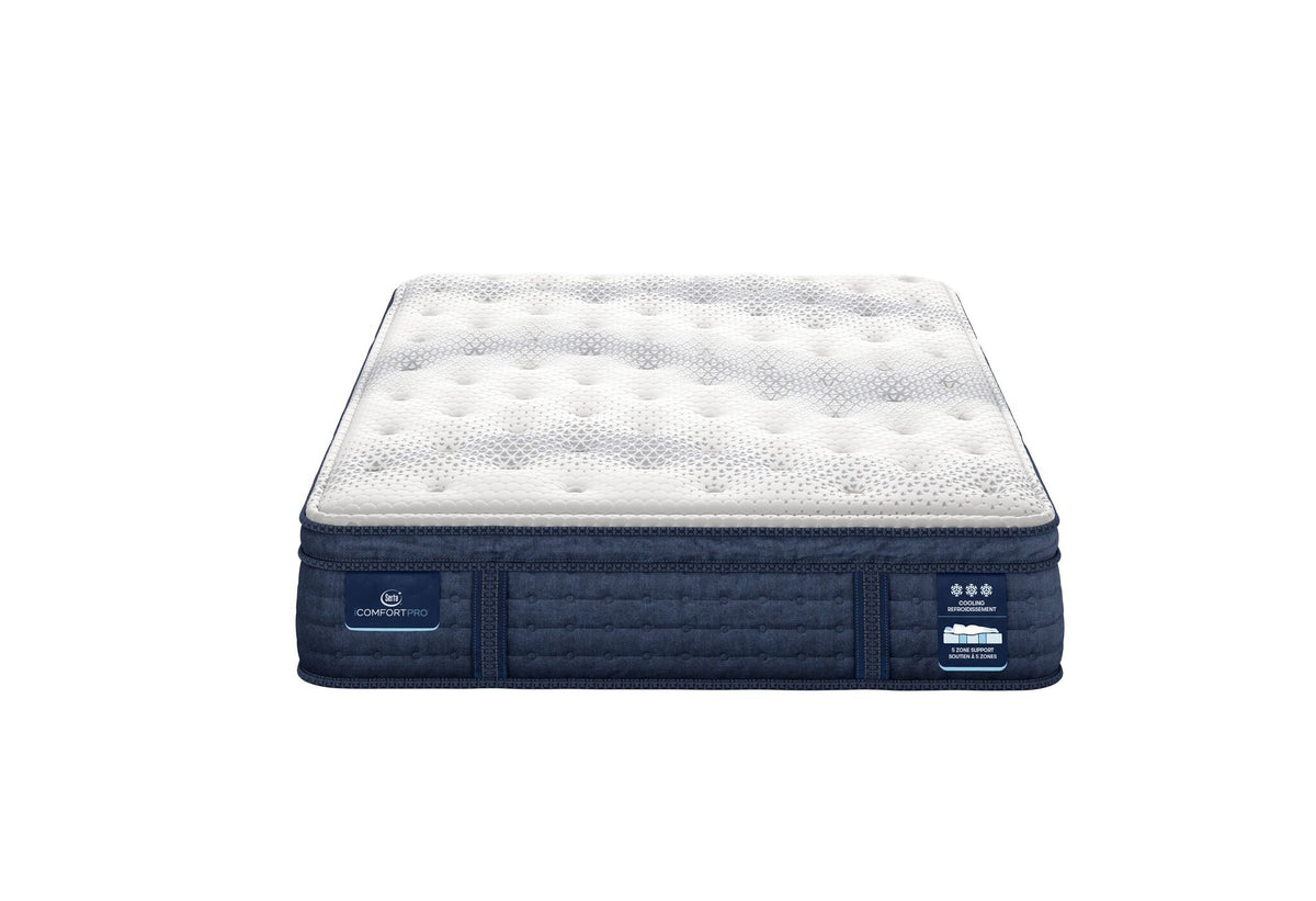 Serta iComfort PRO Whitby Plush Queen Mattress and Boxspring Set