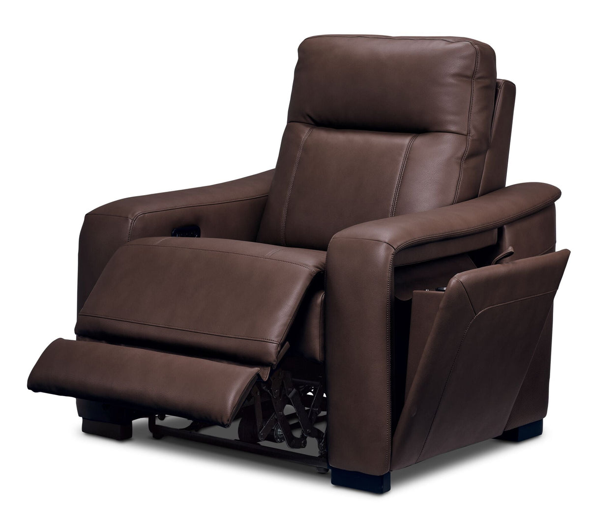 In Harmony - Zeppelin Power Reclining Sofa and Recliner Set- Brown