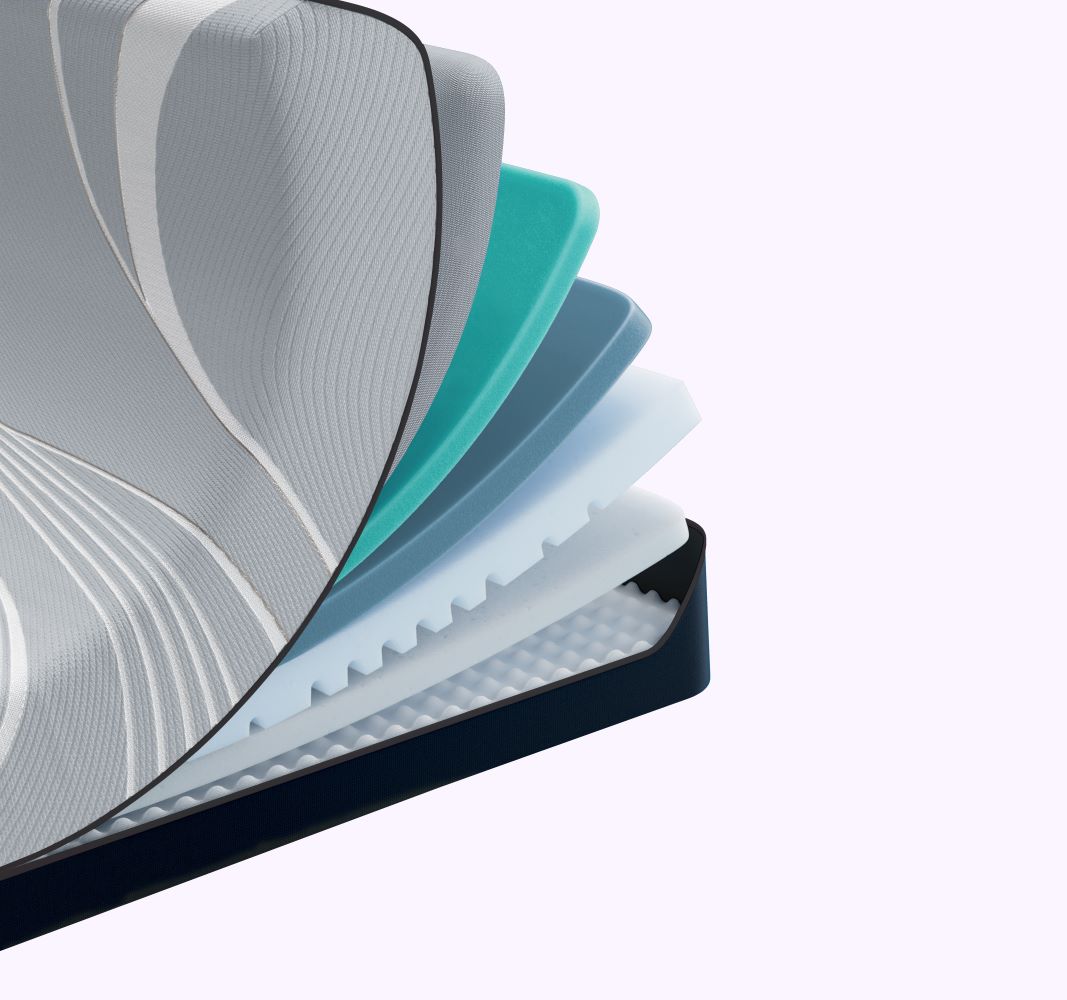 Tempur-Pedic LuxeAlign® 2.0 Firm 13" King Mattress and Split Boxspring Set