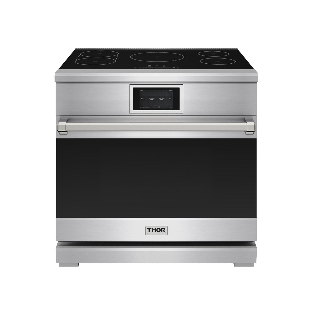 Thor Kitchen Stainless Steel Professional Induction Range (6 Cu. Ft.) - XRI36E