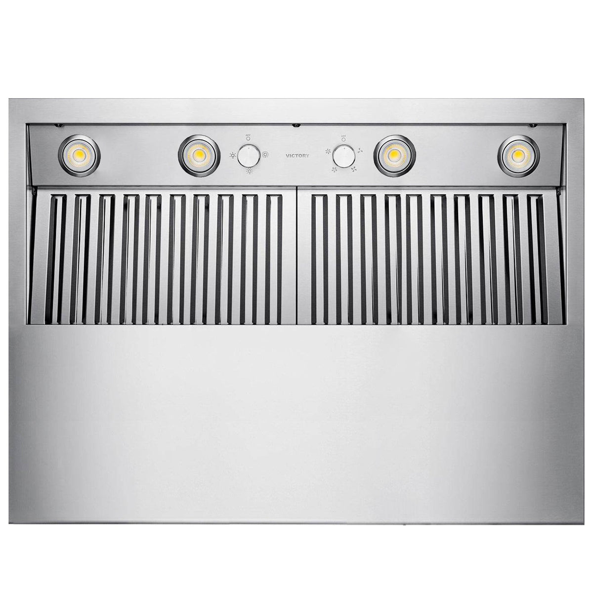 VICTORY Stainless Steel 42-Inch 1200 CFM Wall Mount Range Hood for Outdoor BBQ - Twister-BBQ-42