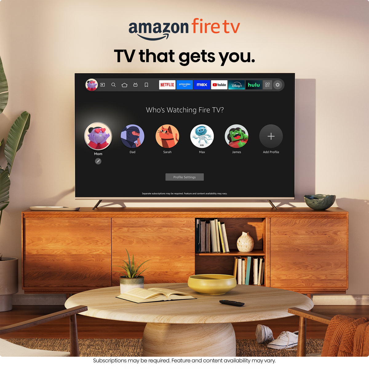 Hisense 75" QLED Mini-LED AI TV 144Hz - Fire TV - 75U68SF--