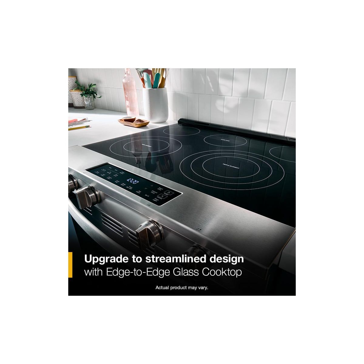 Whirlpool Fingerprint Resistant Stainless Steel Slide-In Smart Electric Convection Range (5.3 Cu. Ft.) - YWSES4530TZ--