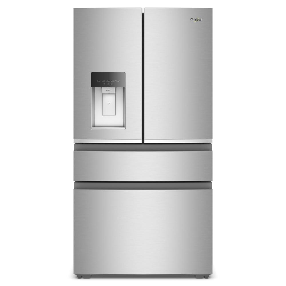 Whirlpool 36" 22.0 Cu. Ft. Fingerprint-Resistant Stainless Steel Counter-Depth 4-Door French Door Refrigerator – WRMC7036RZ