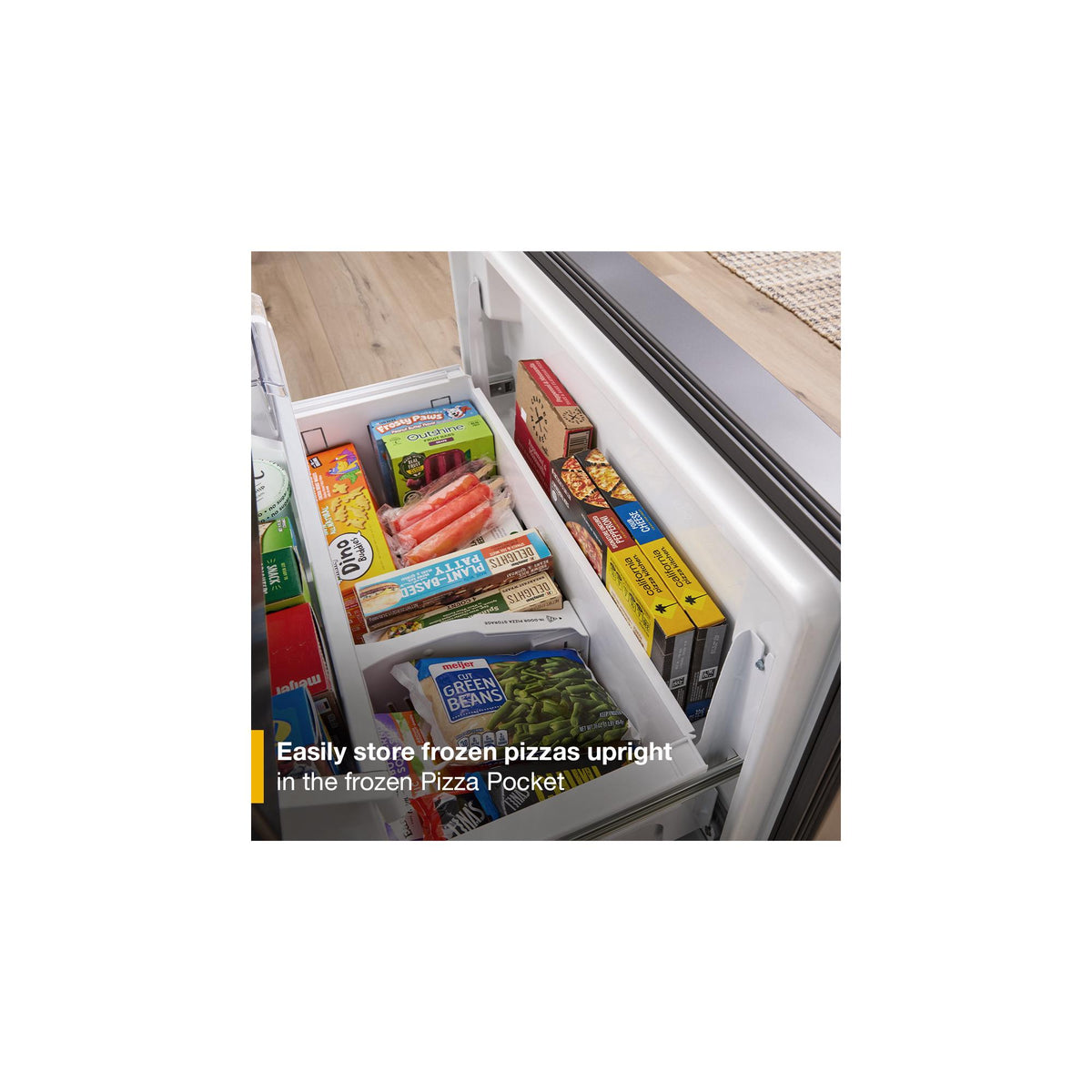 Whirlpool 36" 22.0 Cu. Ft. Fingerprint-Resistant Stainless Steel Counter-Depth 4-Door French Door Refrigerator – WRMC7036RZ--
