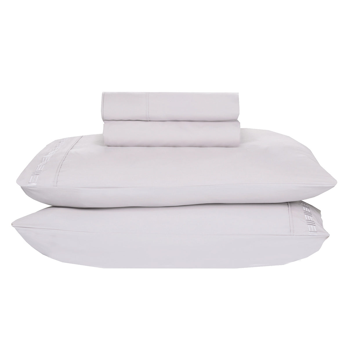 Nilus Full Sheet Set - White