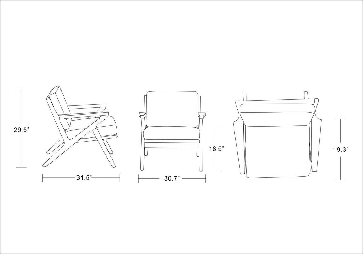 Pirot Chair - Grey