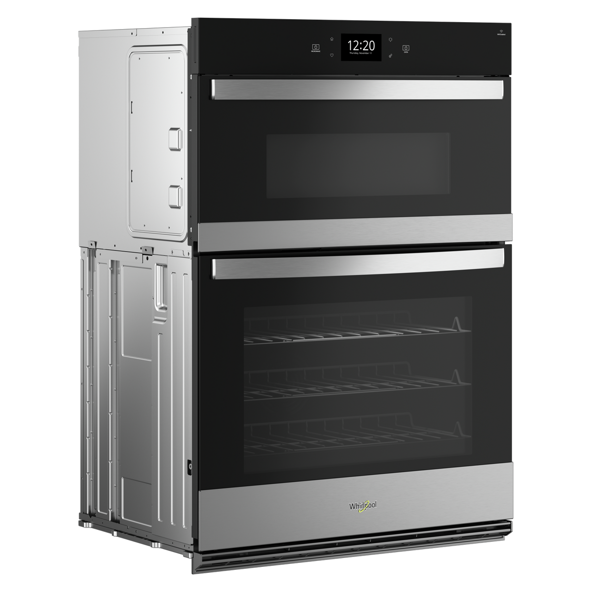 Whirlpool Fingerprint Resistant Stainless Steel Combi Wall Oven (6.4 Cu Ft) - WOEC7030PZ