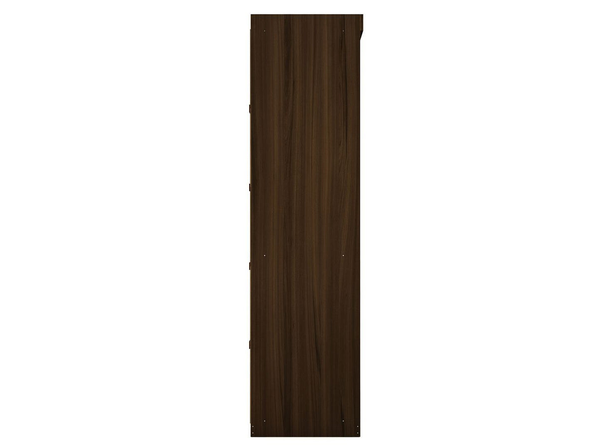 Oulu 2-Piece Modular Wardrobe - Brown