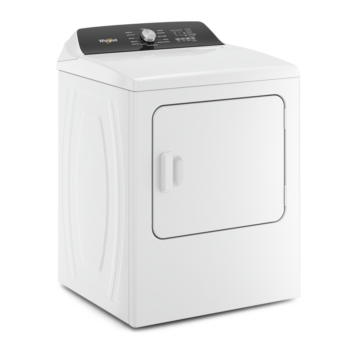 Whirlpool White Electric Steam Dryer with Moisture Sensing (7.0 Cu.Ft.) - YWED5050LW