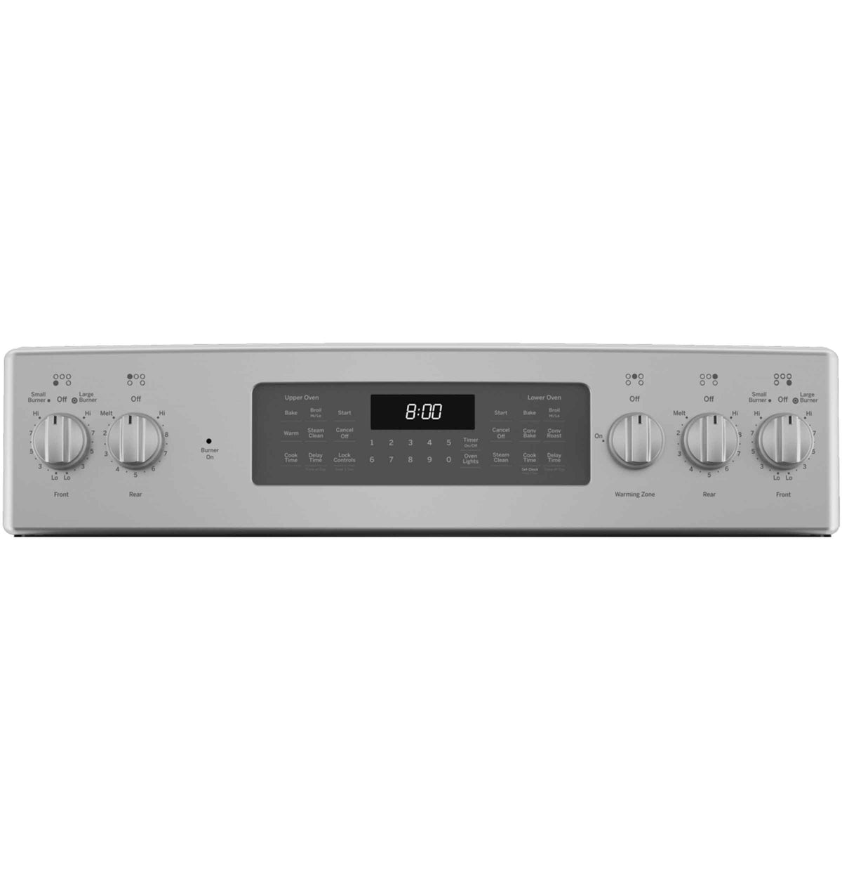 GE Stainless Steel 30'' Freestanding Double Oven Electric Range (6.6 Cu.Ft) - JBS86SPSS