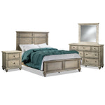 Emma 6-Piece King Bedroom Package - Oak