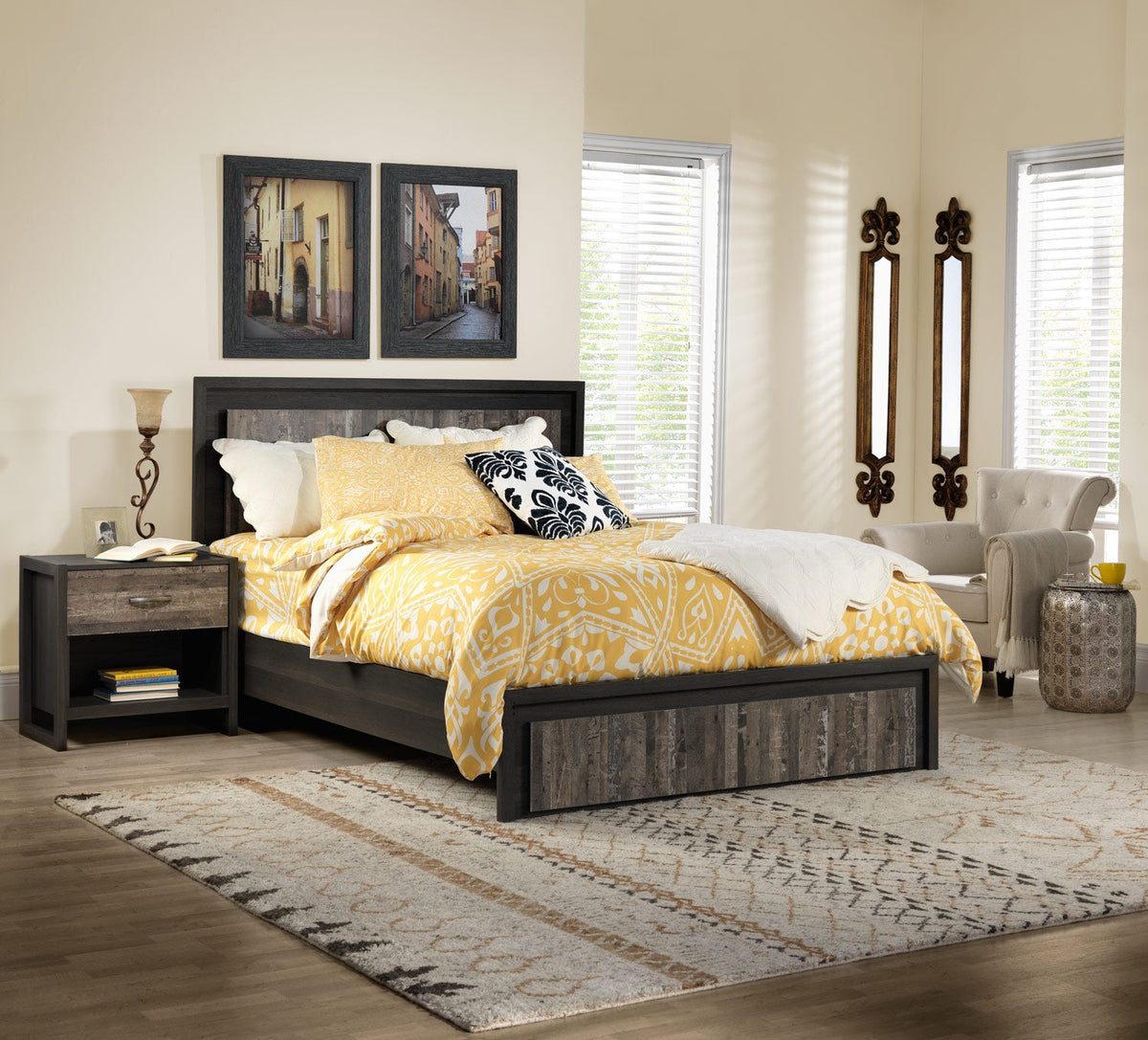 Zamunda 5' x 8' Area Rug - Sandstorm Paloma