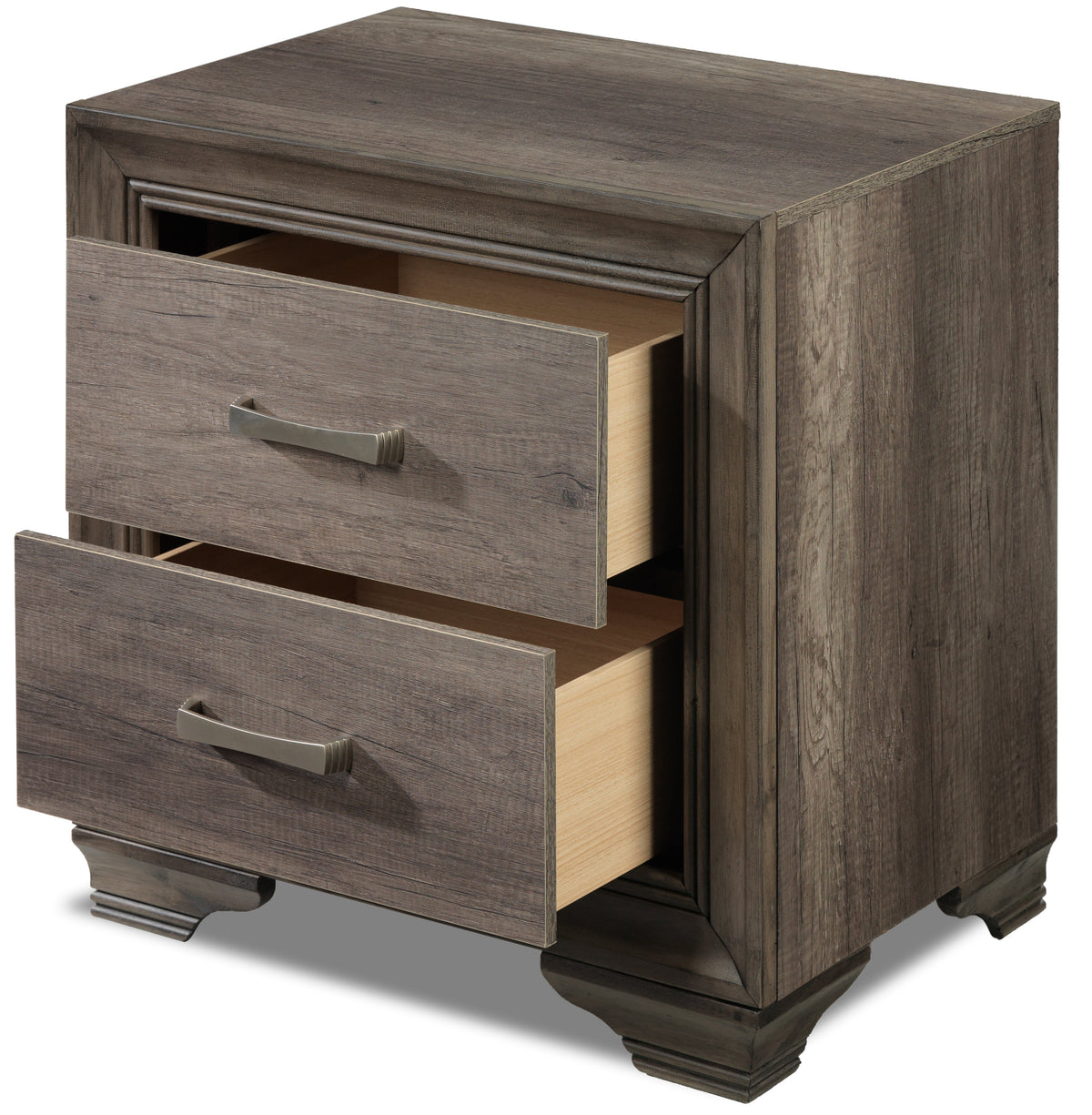 Sophie 6- Piece Full Bedroom Package - Weathered Grey